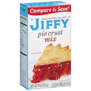 Jiffy Pie Crust Mix, 9 OZ (Pack of 12)