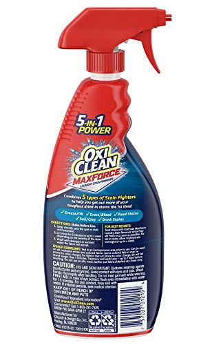OxiClean Max Force Laundry Stain Remover Spray 16 Ounce - 2 pack