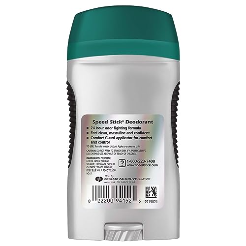 Speed Stick Men's Deodorant, Regular, 3 Ounce