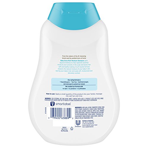 Baby Dove Tear FreeShampoo, Rich Moisture, 13 oz