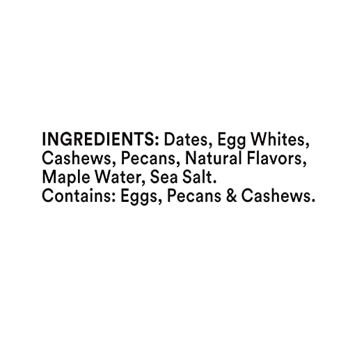 RXBAR Protein Bars, 12g Protein, Gluten Free Snacks, Maple Sea Salt (6 Boxes, 30 Bars)