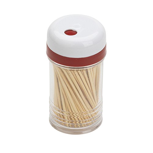 GoodCook Everyday Shake-A-Pick Toothpicks with Dispenser, 200 Picks