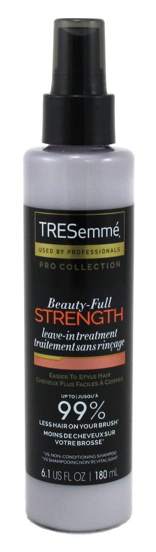 Tresemme Beauty-Full Strength Leave-In Treatment 6.1 Ounce (180ml) (Pack of 2)