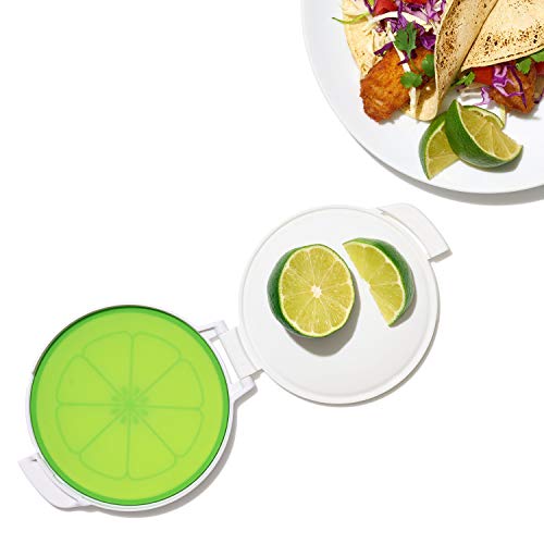 OXO Good Grips Cut & Keep Reusable Silicone Citrus Saver Set - Lemon and Lime