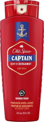 Old Spice Red Collection Body Wash for Men, Captain, 16 oz