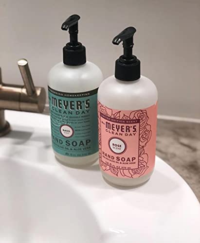 Mrs. MEYER'S CLEAN DAY Liquid Hand Soap,Rose 12.5 Oz, (Pack - 6)