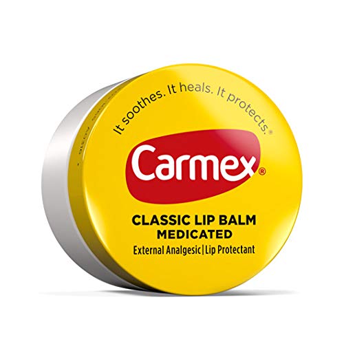 Carmex Classic Lip Balm Medicated Jar 0.25 Ounce (Pack of 1)