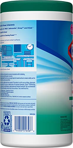 Clorox, Bleach Free Wipes, Fresh, 75 Count