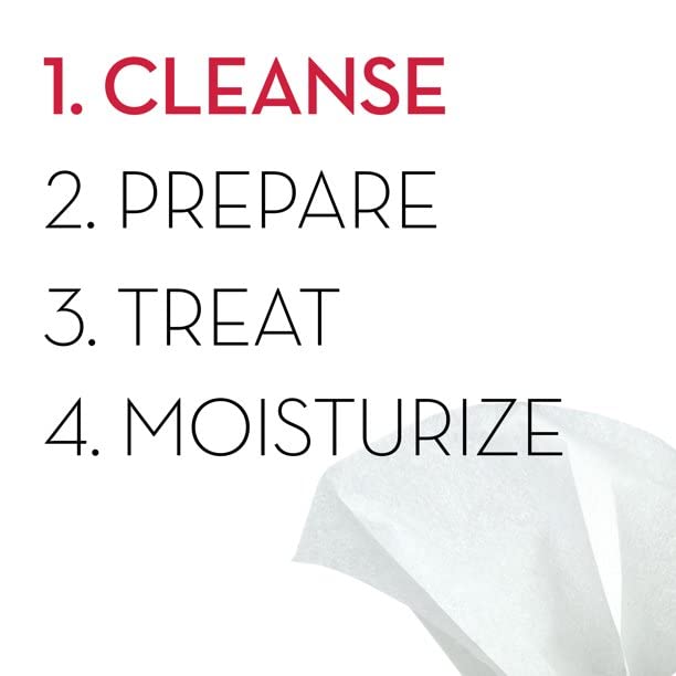 Olay Regenerist Micro-Exfoliating Wet Cleansing Cloths 30 Count (Pack of 2)