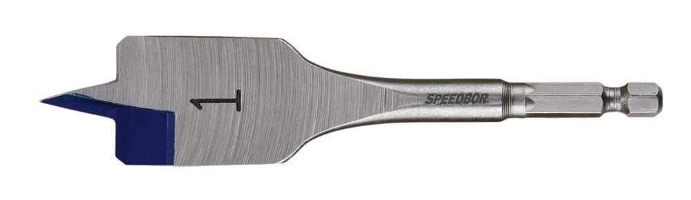 Irwin Tools IRWIN SPEEDBOR Spade Wood Drill Bit 1"X 4" (87916)