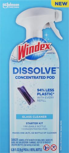 WINDEX DISSOLVE PODS STARTER KIT 1+1 0.28 FLOZ