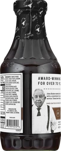 Kinder Sauce Barbecue Rusted Garlic, 20.5 oz