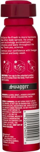 Old Spice Red Zone Swagger Men's Body Spray 3.75 Ounce