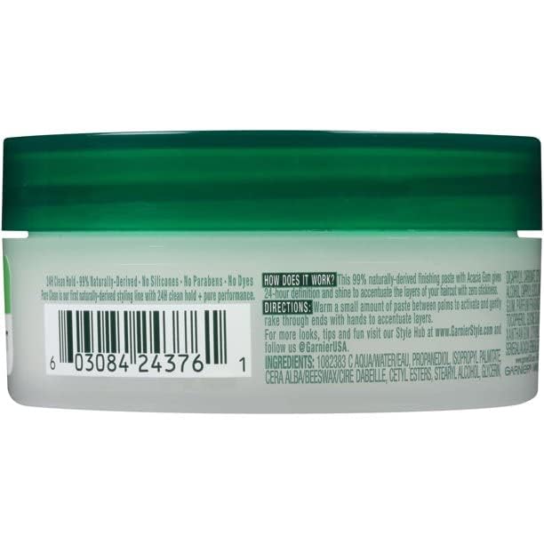 Garnier Fructis Style Pure Clean Finishing Paste 2 oz (Pack of 5)