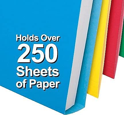 Pendaflex Double Stuff File Folders, Letter Size, Manila, 50 per Box (54459EE)