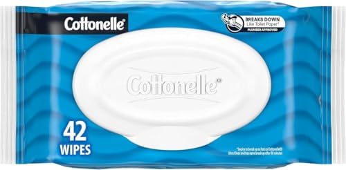 Cottonelle Fresh Feel 100 Dispensors, 100 Flip-Top Pack