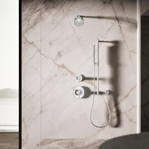 Kohler 21336-CP Shift®+ Square two-function handshower, 2.5 gpm, Polished Chrome