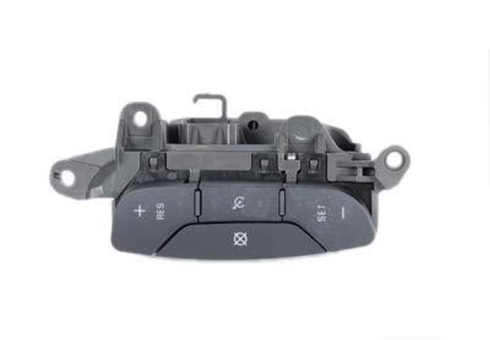 GM Genuine Parts 15824107 Dark Titanium Cruise Control Switch, Grey, 3.5 x 3.5 Inch