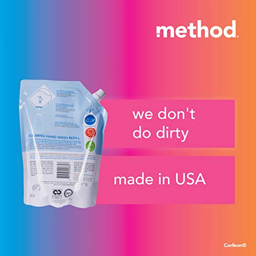 Method Foaming Hand Wash Refill, Sweet Water, 28 Ounce