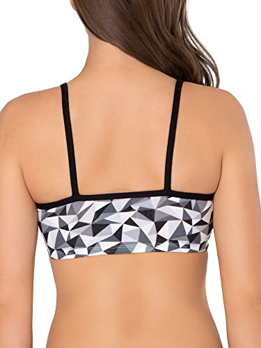 Fruit of the Loom Spaghetti Strap Cotton Sports Bra