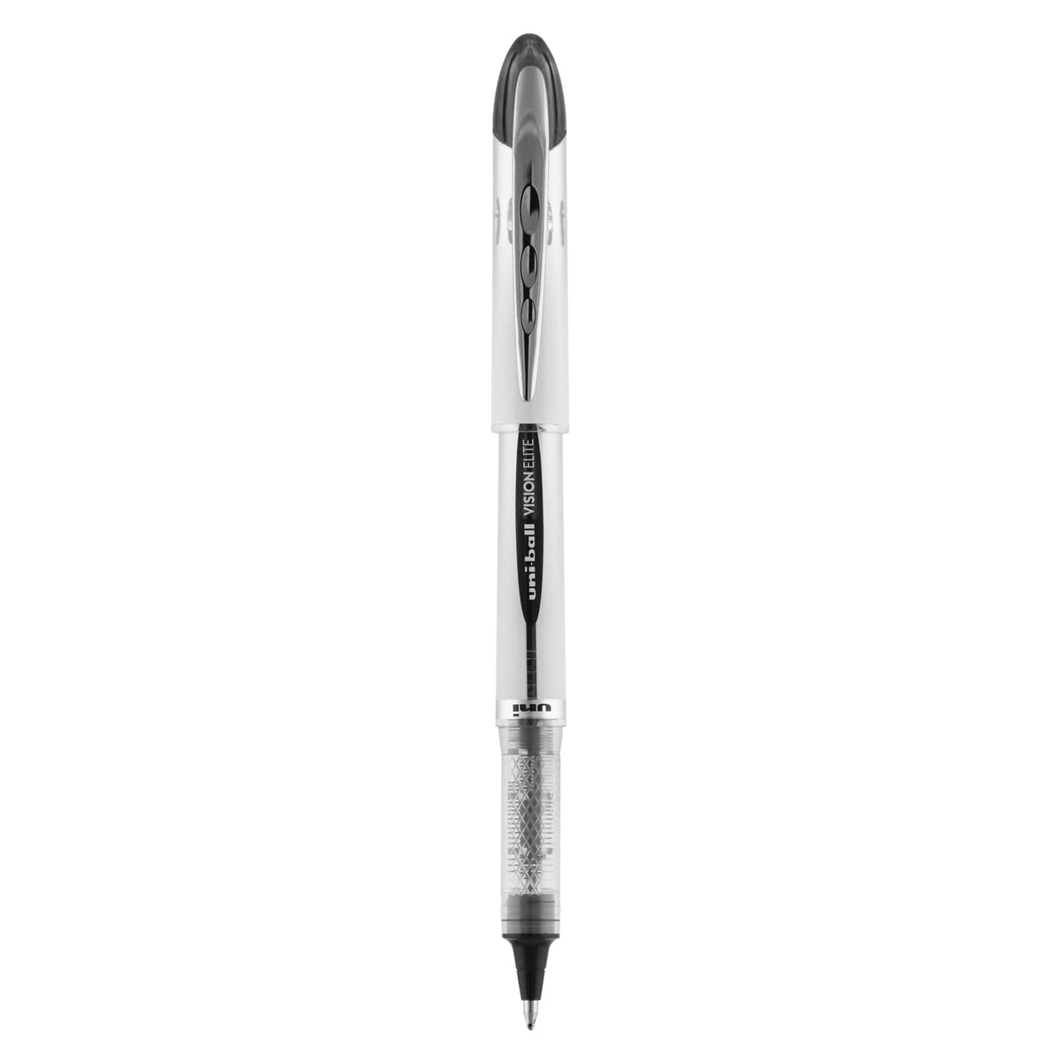 uniball Refill For Vision Elite Roller Ball Pens, Bold Conical Tip, Black Ink, 2/pack