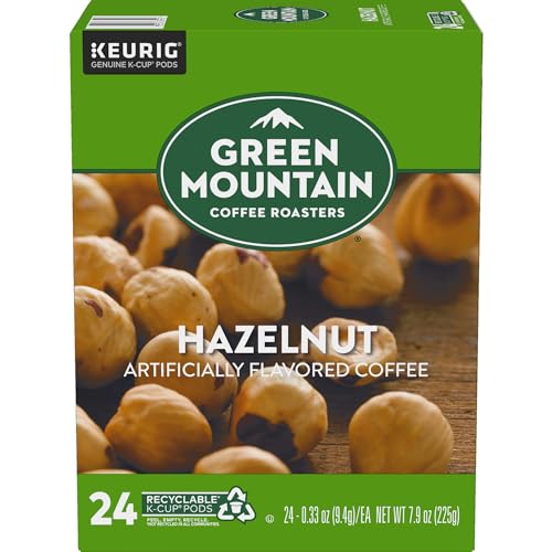 Green Mountain Coffee Roasters Hazelnut Coffee, Keurig Single-Serve K-Cup pods, Light Roast, 96 Count