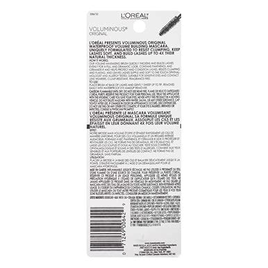 L’Oreal ParisVoluminous Waterproof Mascara Waterproof Black Brown #365