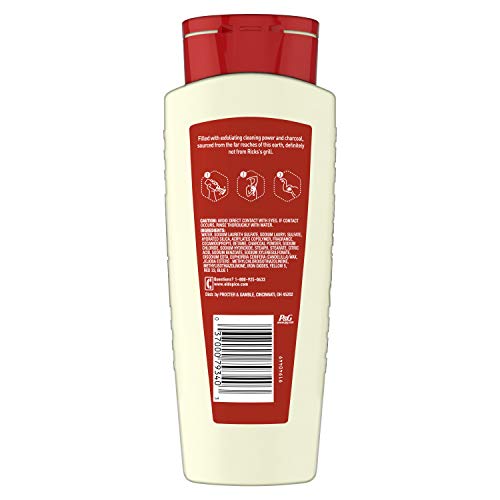 Old Spice Body Wash for Men Exfoliate With Charcoal Scent Inspired By Nature 16 Oz