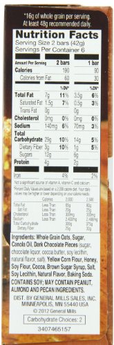 Nature Valley Granola Bars, Crunchy, Oats and Dark Chocolate, 12 Count (Pack of 6)