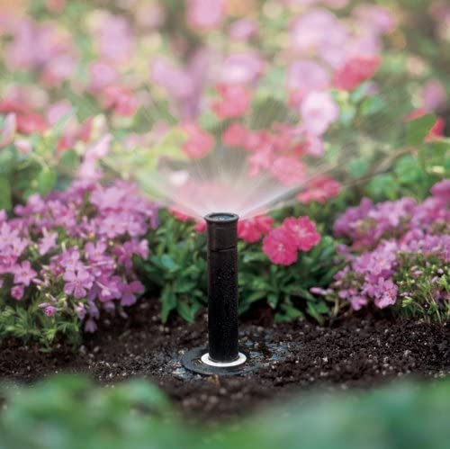 Rain Bird 1804H Professional Pop-Up Sprinkler, 180° Half Circle Pattern, 8' - 15' Spray Distance, 4" Pop-up Height