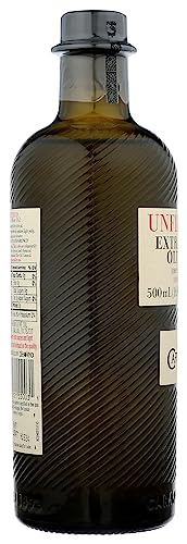 Carapelli Organic Unfiltered Extra Virgin Olive Oil, Cold Pressed, 500 ML (Pack Of 6)