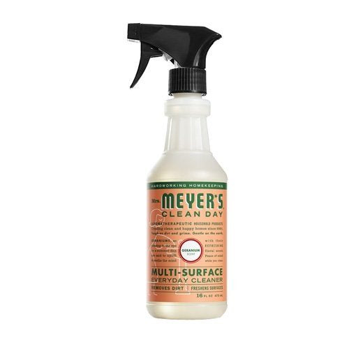 Mrs. MEYER'S Multi-Surface Cleaner Geranium, 16 OZ. (Pack of 3)