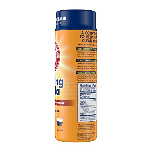 Arm & Hammer Pure Baking Soda Shaker - 12 Oz - (Pack of 6)