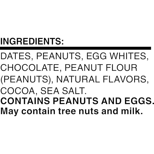 RXBAR Protein Bars, Protein Snack, Snack Bars, Peanut Butter Chocolate, 9.1oz Box (5 Bars)