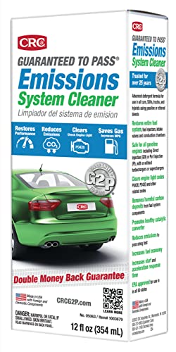 CRC Guaranteed to Pass Emissions Test Formula, 12 Fluid Ounce