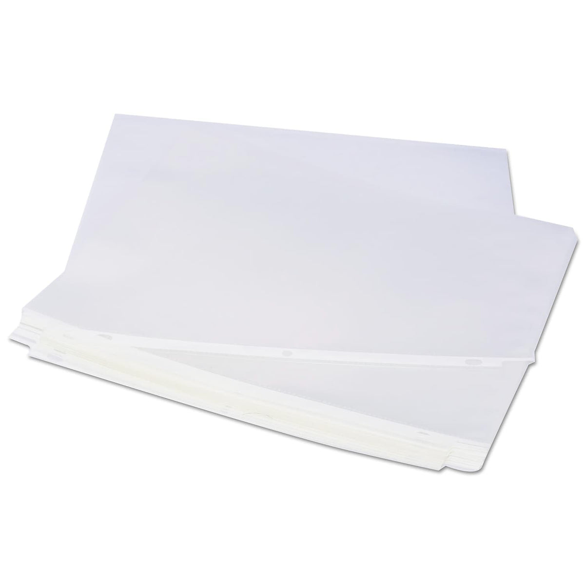 Universal UNV21125 Standard Top-Load Poly Sheet Protectors - Letter, Clear (100/Box)