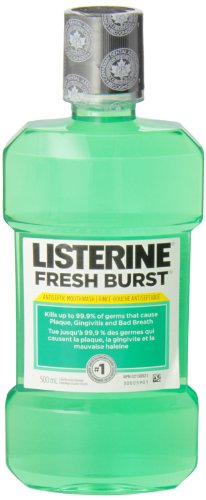Listerine Freshburst Antiseptic Deeper Clean Mouthwash, 500 ml