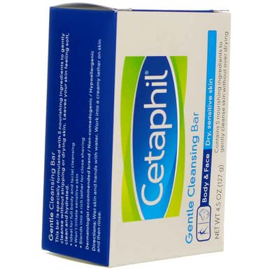 Cetaphil Gentle Cleansing Bar 4.5 (Pack of 2)