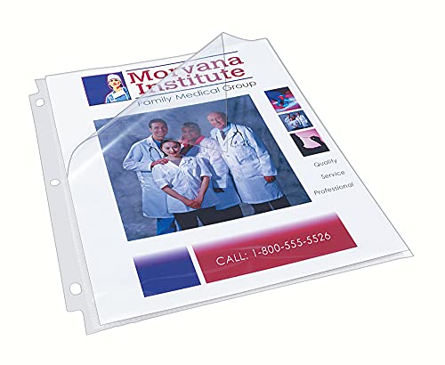 Avery Diamond Clear Super Heavyweight Sheet Protectors, Easy Load, 50 Document Protectors (74130)