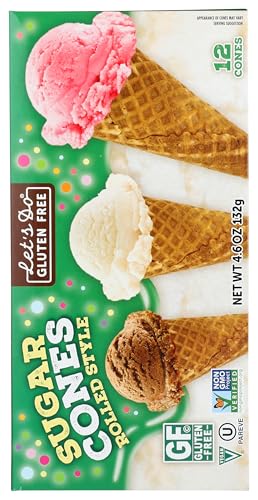 Let's Do…Gluten Free Sugar Cones Rolled Style