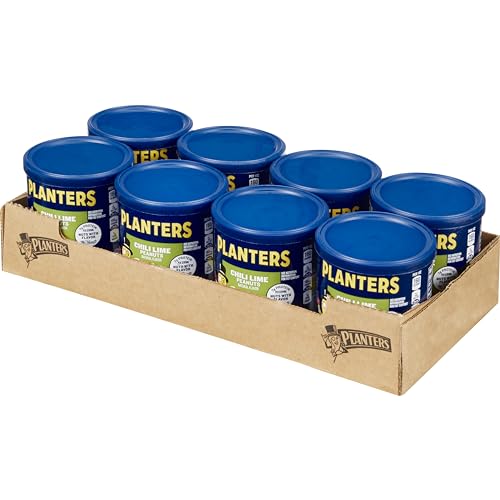 Planters Chili Lime Peanuts 6 Ounce (Pack of 8)