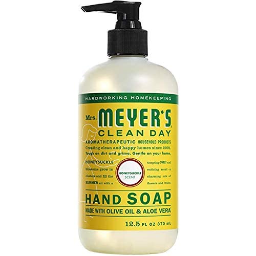 Mrs. Meyer's Hand Soap Variety, 1 Honey Suckle Refill, 1 Honey Suckle Hand Soap, 1 CT