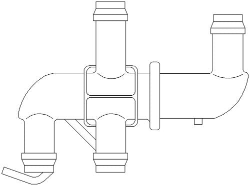 ACDelco 15-50419 Heater Water Bypass Valve