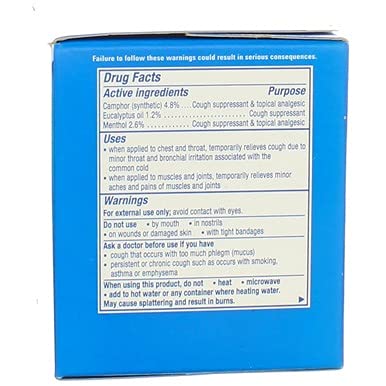 Vicks VapoRub Ointment 6 oz (Pack of 6)