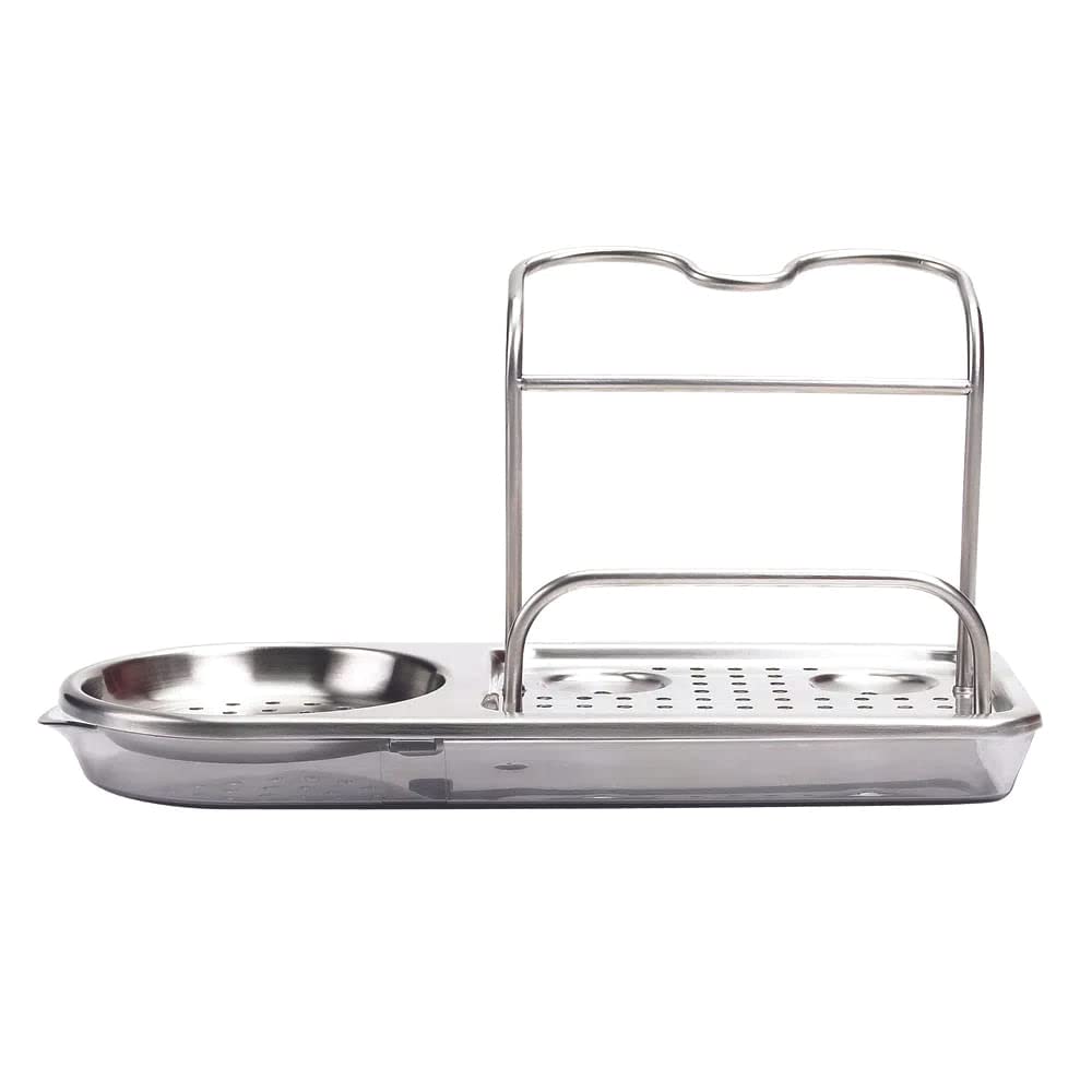 OXO Good Grips Stainless Steel Sink Caddy, Gray