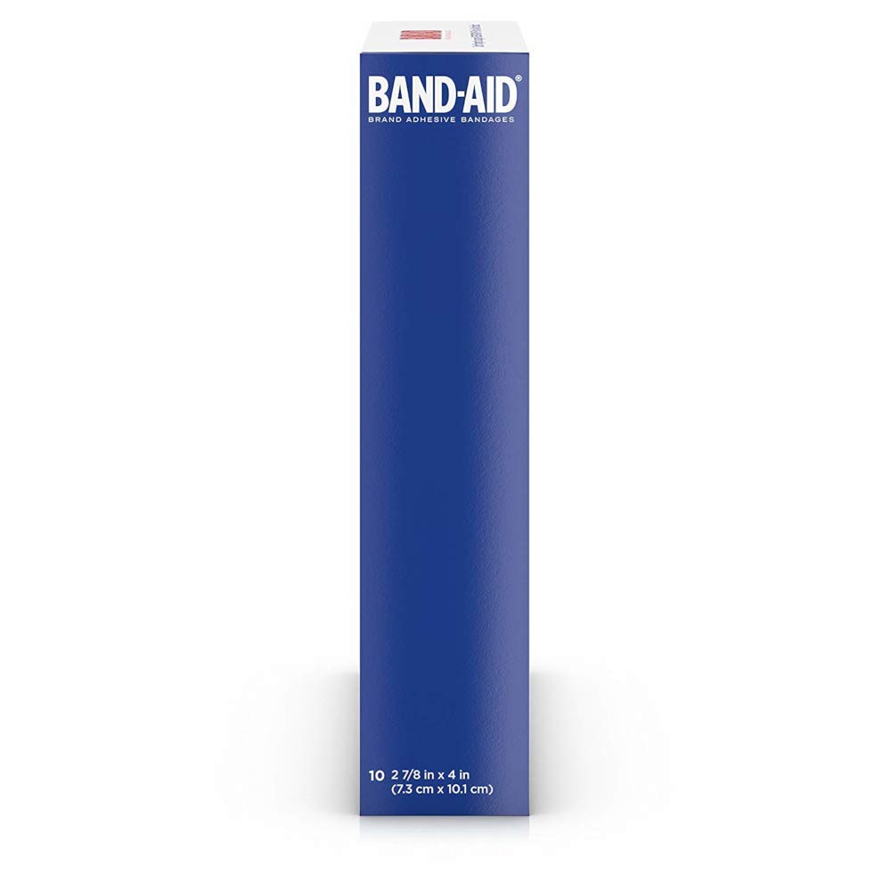 BAND-AID Adhesive Pads Comfort-Flex Large 10 Each (Pack of 6)