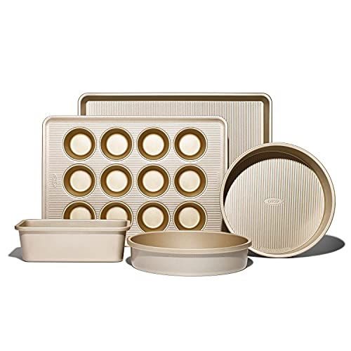 OXO Good Grips Non-Stick Pro 5-Piece Baking Pan Set