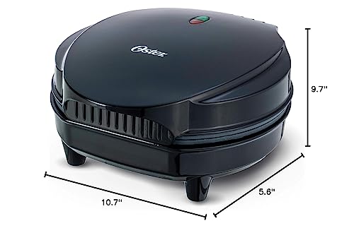 Oster CKSTOML2S-DM DiamondForce Electric Omelet Maker, Small, Black