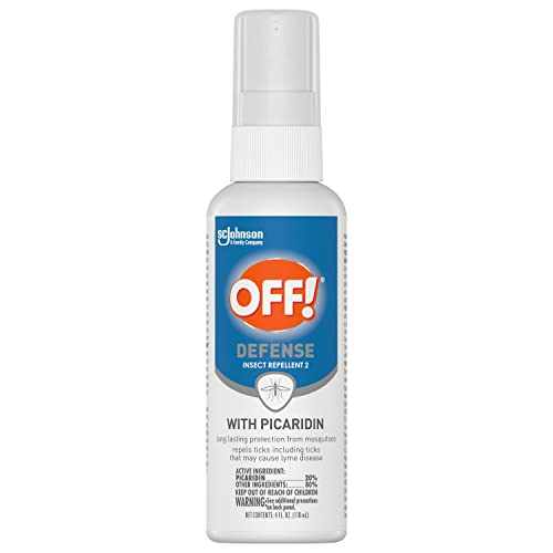 OFF! Defense Insect Repellent Spritz with Picaridin, Bug Spray with Long Lasting Protection from Mosquitoes, 4 oz