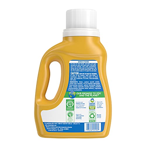 Arm & Hammer Clean & Simple, 25 Loads Liquid Laundry Detergent, 43.75 Fl oz, (packaging may vary)